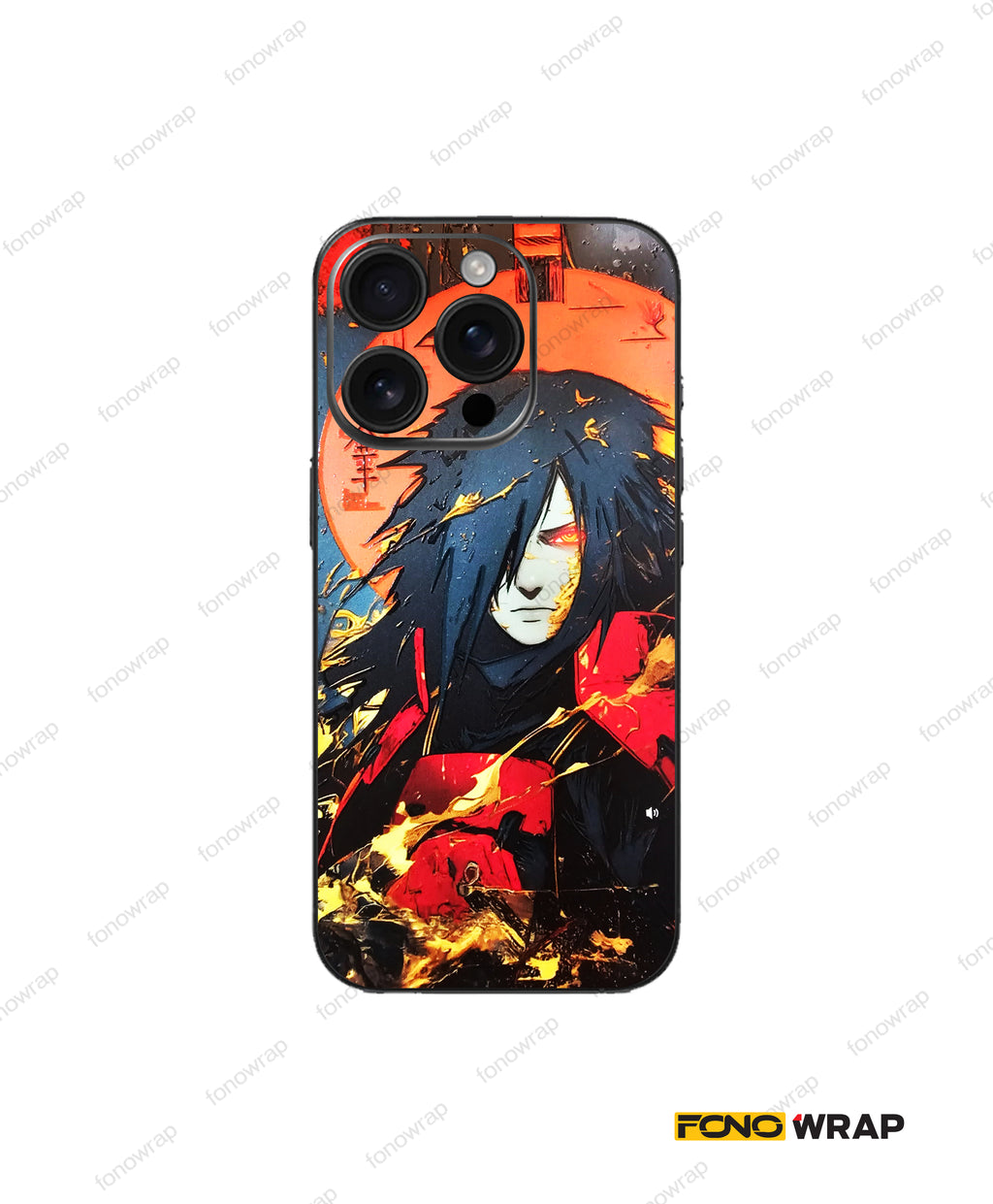 Madara Uchiha Embossed Mobile Skin