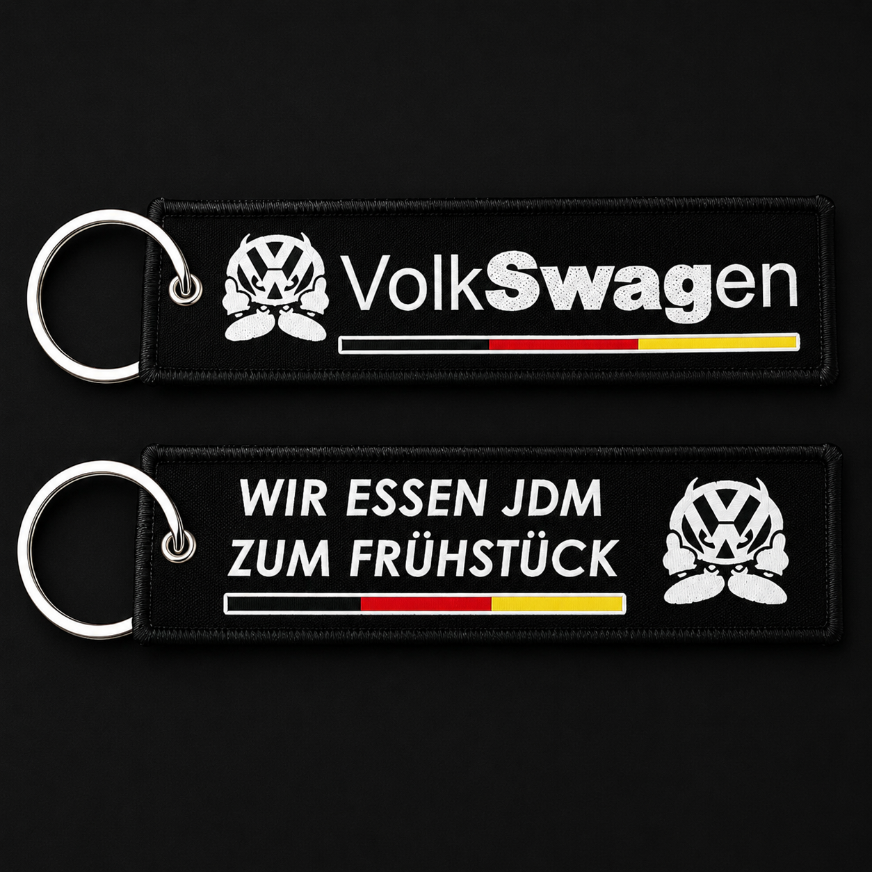 VW Woven Keychain