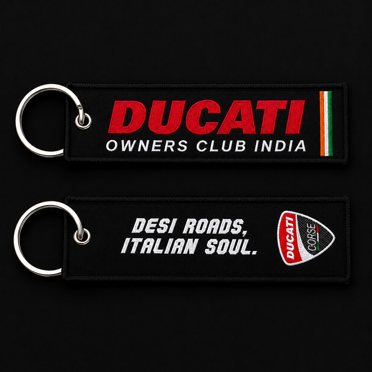Ducati Woven Keychain