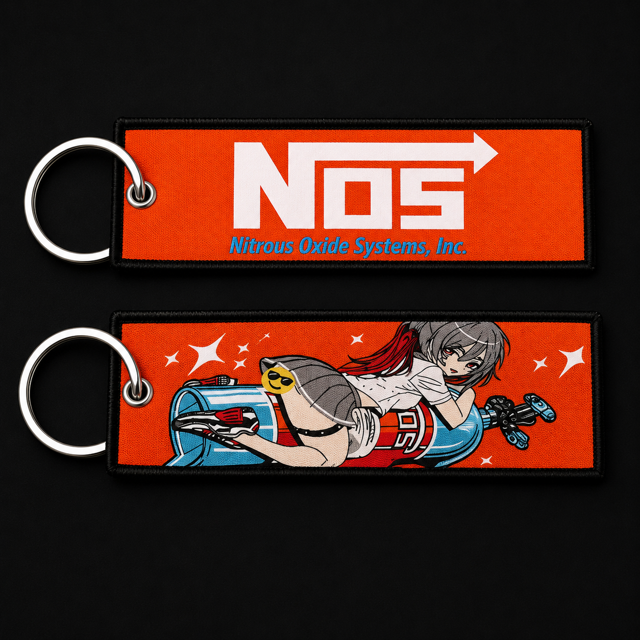 Nos Woven Keychain