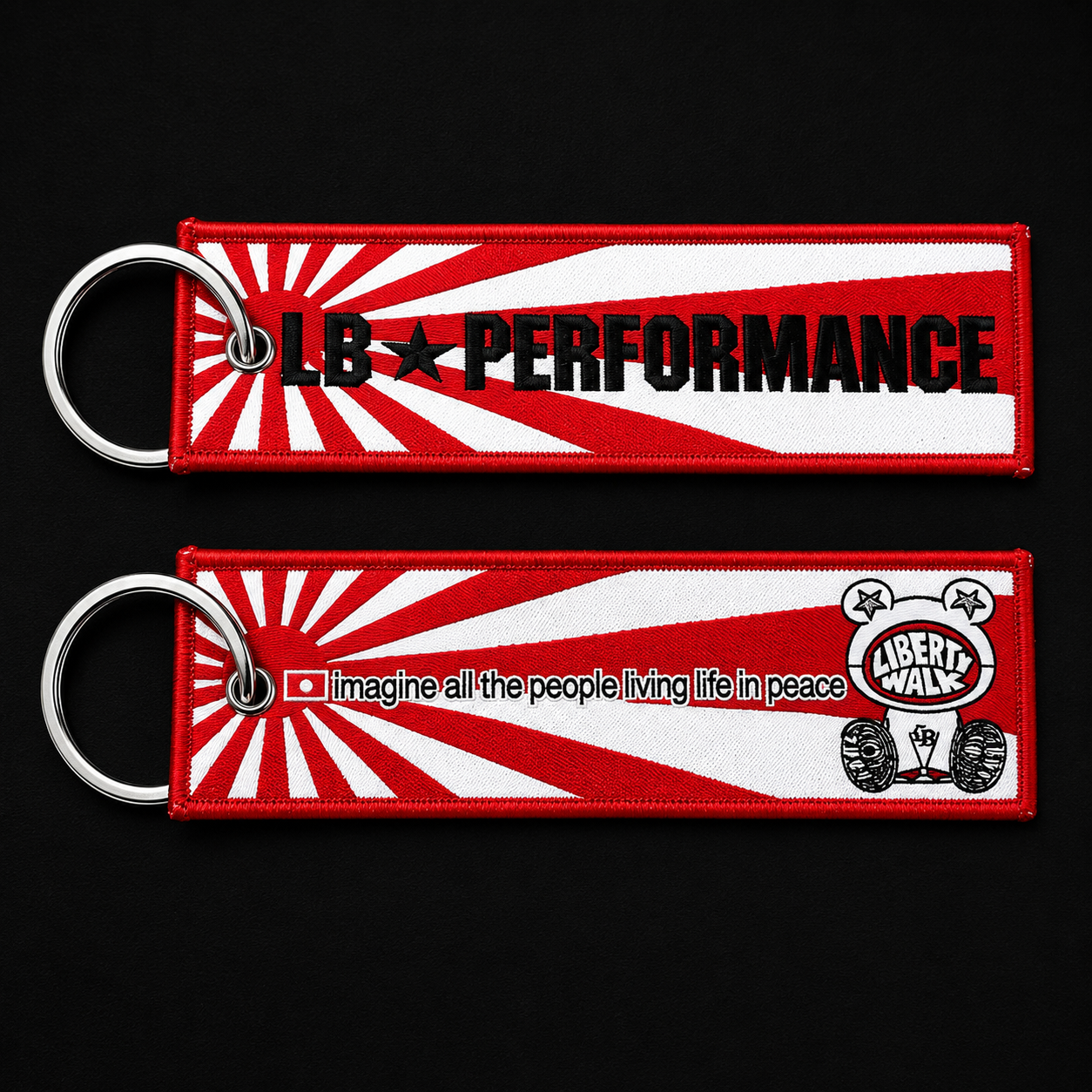 LB Performance Woven Keychain