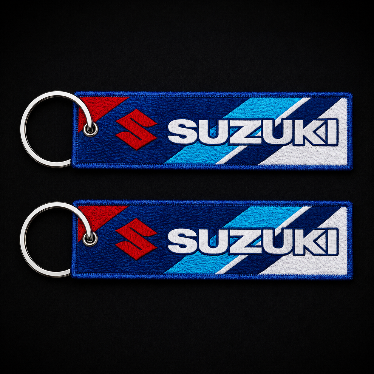 Suzuki Woven Keychain