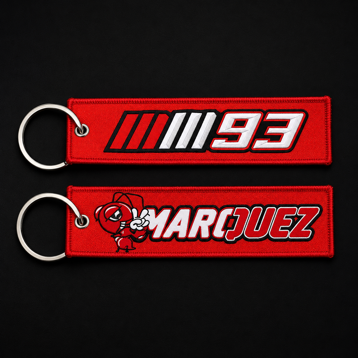 Marquez 93 Woven Keychain