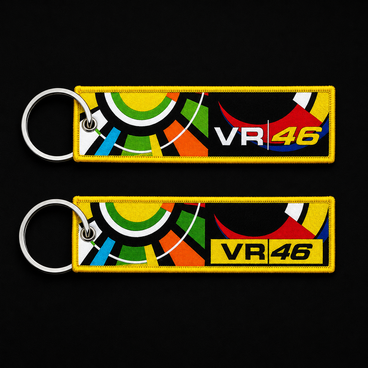 VR46 Woven Keychain